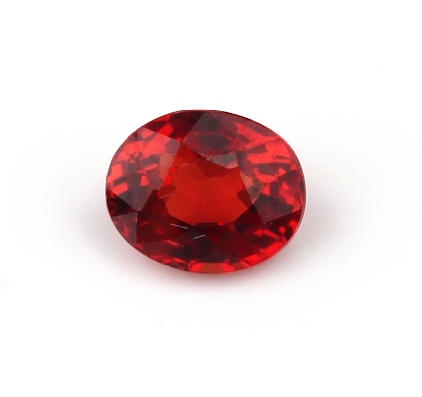 Detail a: Lot lose pinkfarb. Saphire und Rubine zus. ca. 3.30 ct, rund- und ovalfacett.