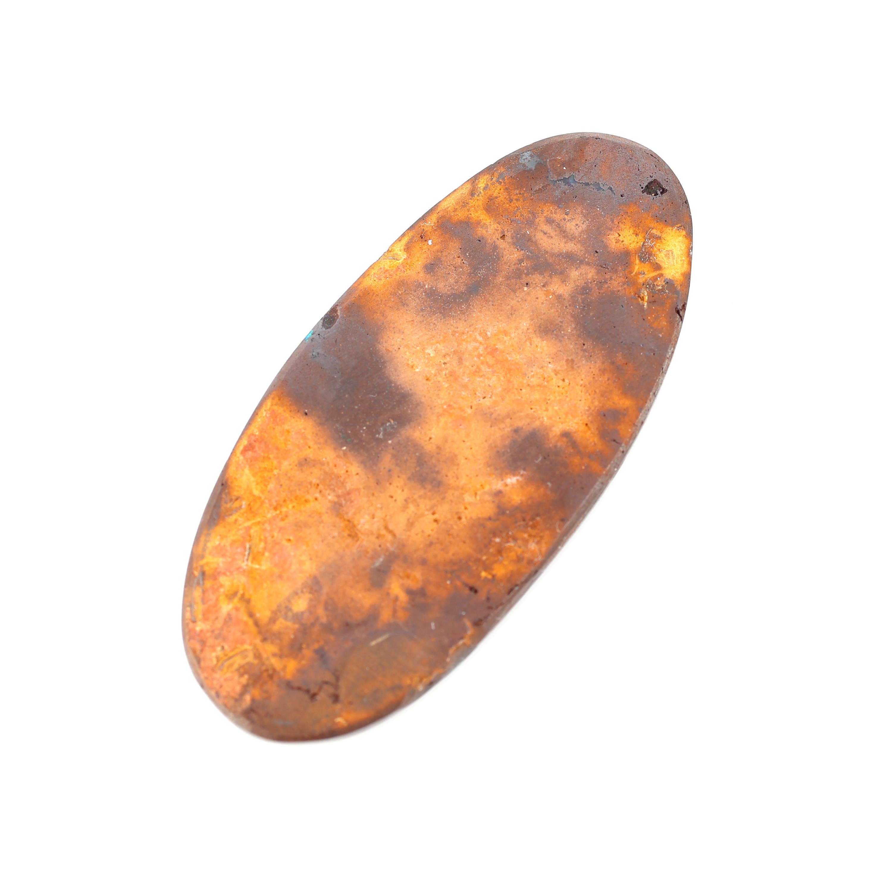 Detail b: Loser Boulderopal ca. 19.06 ct, schönes grünesFarbspiel