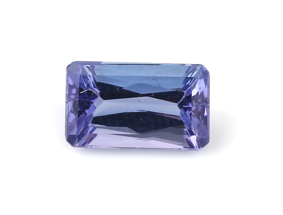 Loses Tansanit Baguette ca. 1.17 ct