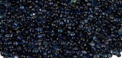 26781917a - Lot loose sapphires