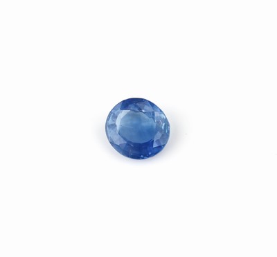 Image 26781933 - Loose round bevelled sapphire approx. 1.74 ct