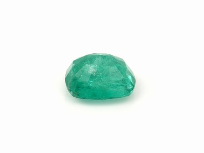 26781934c - Loose emerald in cushion-cut approx. 1.37 ct