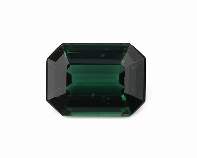 Image 26781991 - Loser grüner Turmalin im Emerald Cut ca. 4.39 ct