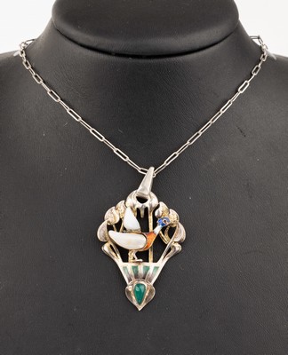 Image 26782042 - Art Nouveau necklace, approx. 1900s
