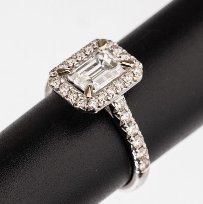 Image 26782055 - 18 kt Gold Diamant-Ring, WG 750/000