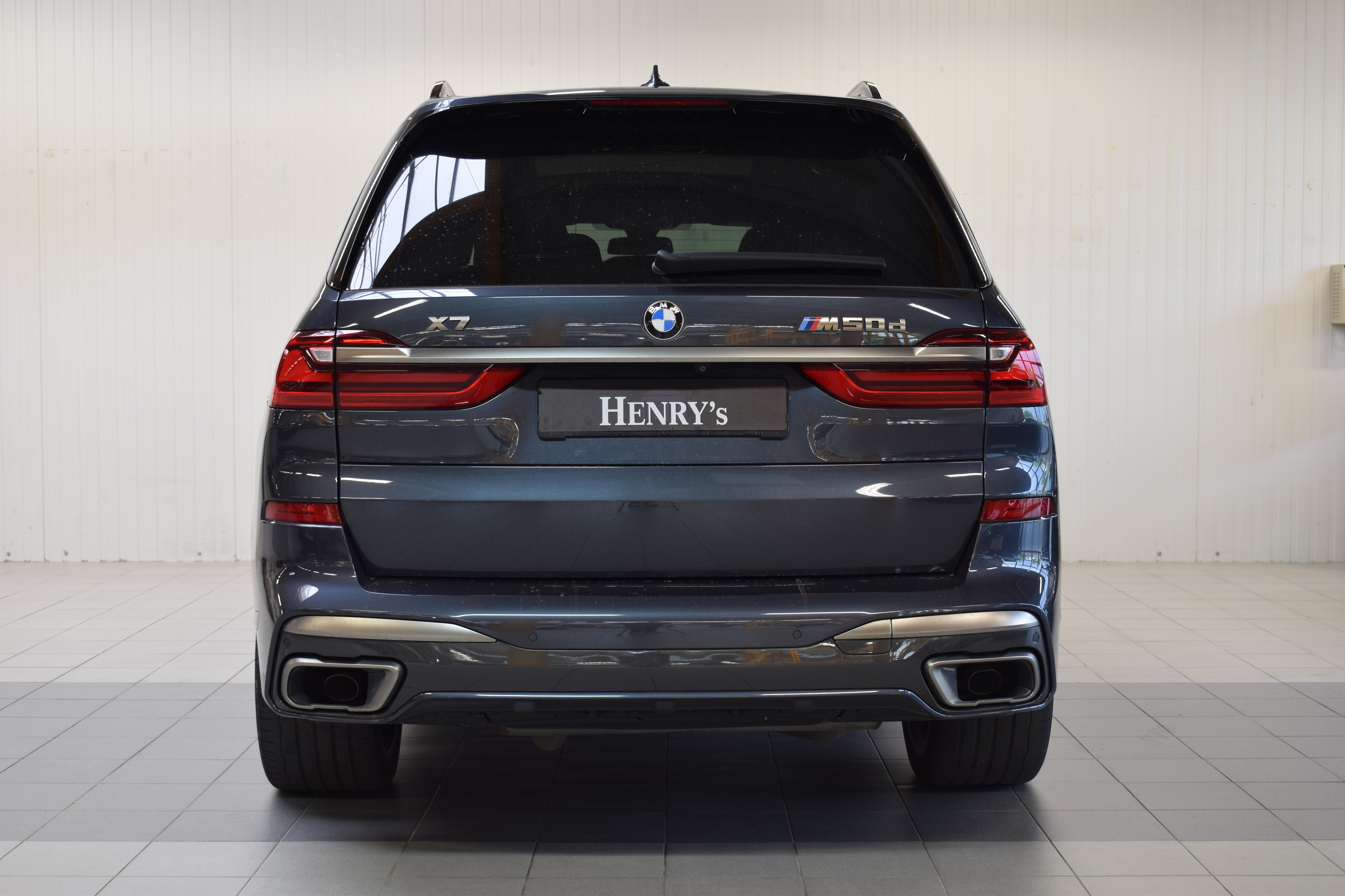 Detail d: BMW X7 M50D Diesel, EZ 02/2020, Laufleistung 85.700 km, 294 kW/400 PS, Automatikgetriebe, Farbe: Arktikgrau Brillanteffektmetallic, Polster: Leder ...