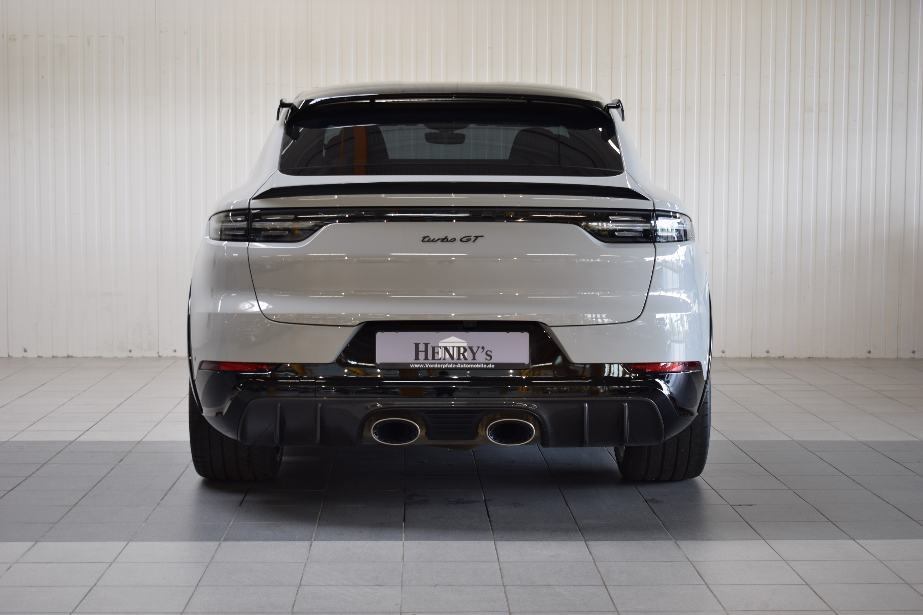 Detail d: Porsche Cayenne Turbo GT, EZ 02/2022, Laufleistung 59.950 km, 1.Hand, 471 kW/640 PS,Automatikgetriebe, Farbe: Kreide, Leder: schwarz, ...