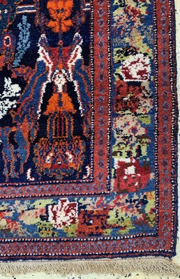 26782113a - Rare Senneh old, Persia, mid-20th century, wool on cotton, approx. 140 x 110 cm, condition: 1-2. Rugs, Carpets & Flatweaves