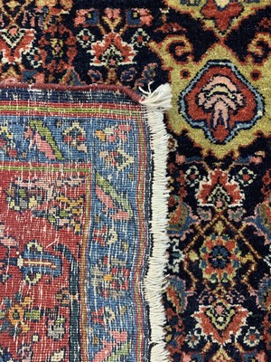 26782114e - Antique Bijar, Persia, around 1900, wool on cotton, approx. 155 x 117 cm, condition: 2-3. Rugs, Carpets & Flatweaves
