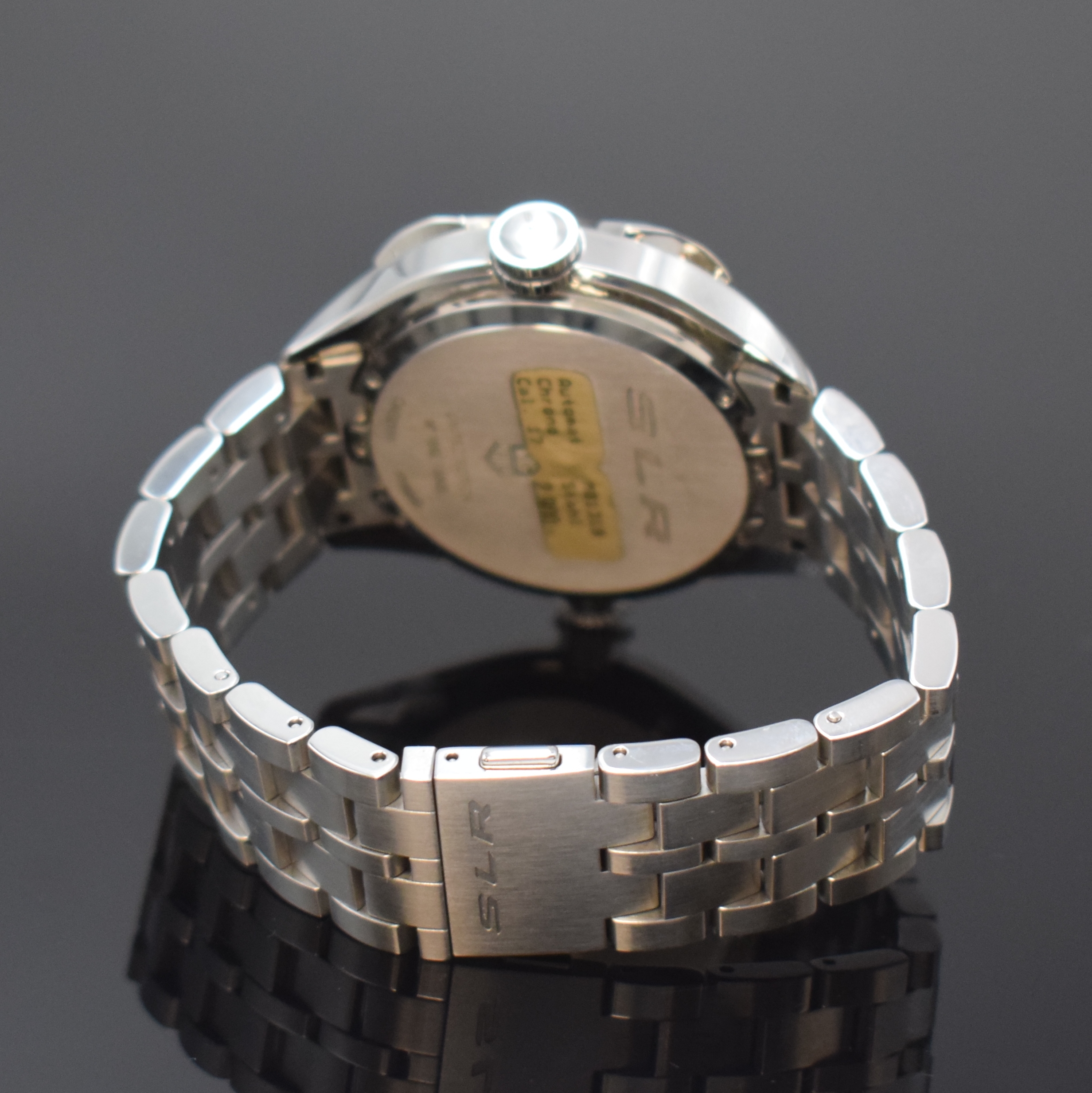 Detail b: TAG HEUER Mercedes Benz SLR auf 3500 Stück limitierte Armbandchronograph in Stahl Referenz CAG2111, Schweiz um 2008, Automatik, orig. Gliederband m. ...