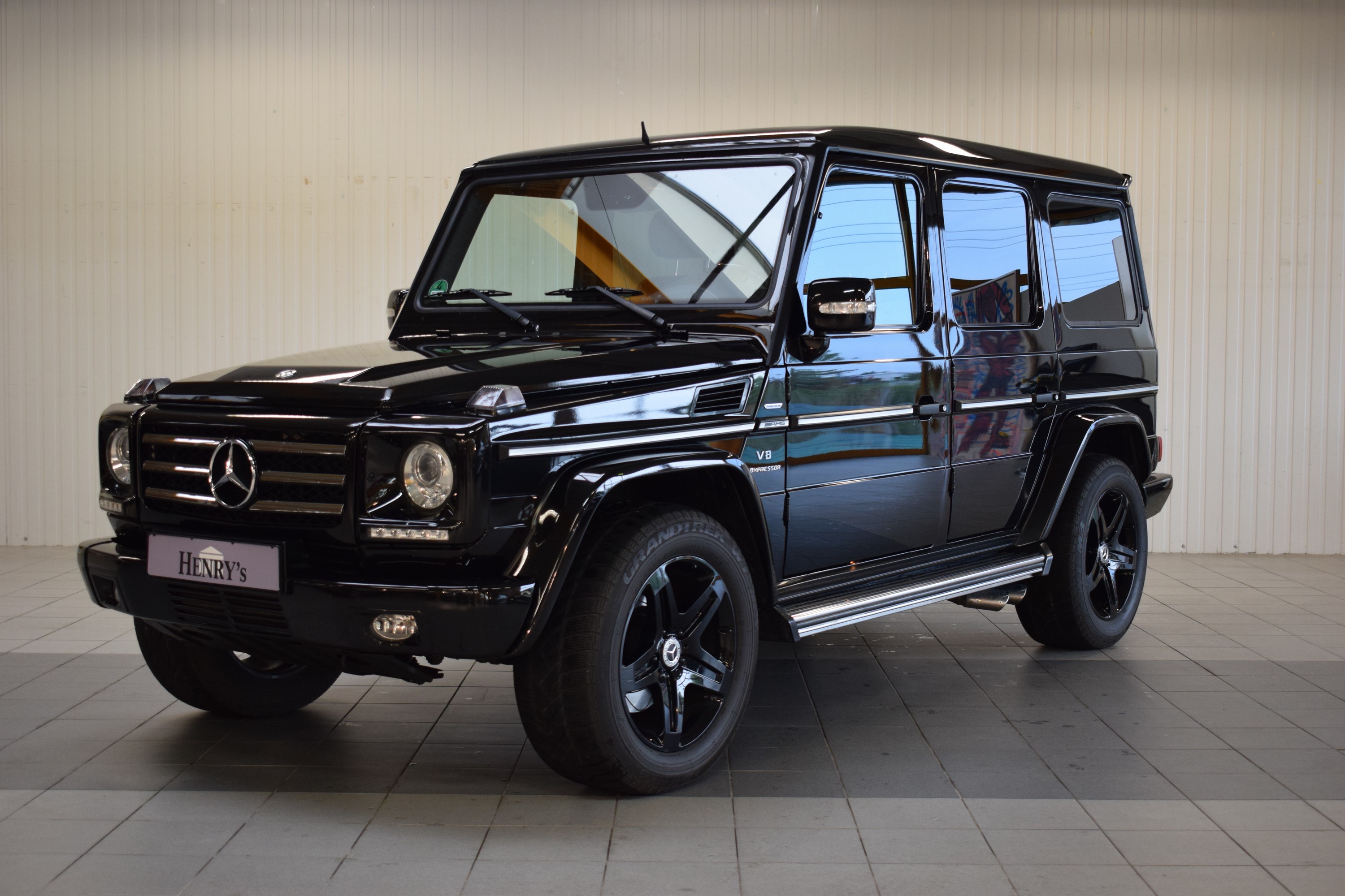 Detail b: Mercedes-Benz G55 AMG 4-Matic, EZ 2008, Laufleistung 129.019 km, 372 kW/507 PS, V8 Kompressor , Automatikgetriebe, Farbe: schwarz, Leder, ...