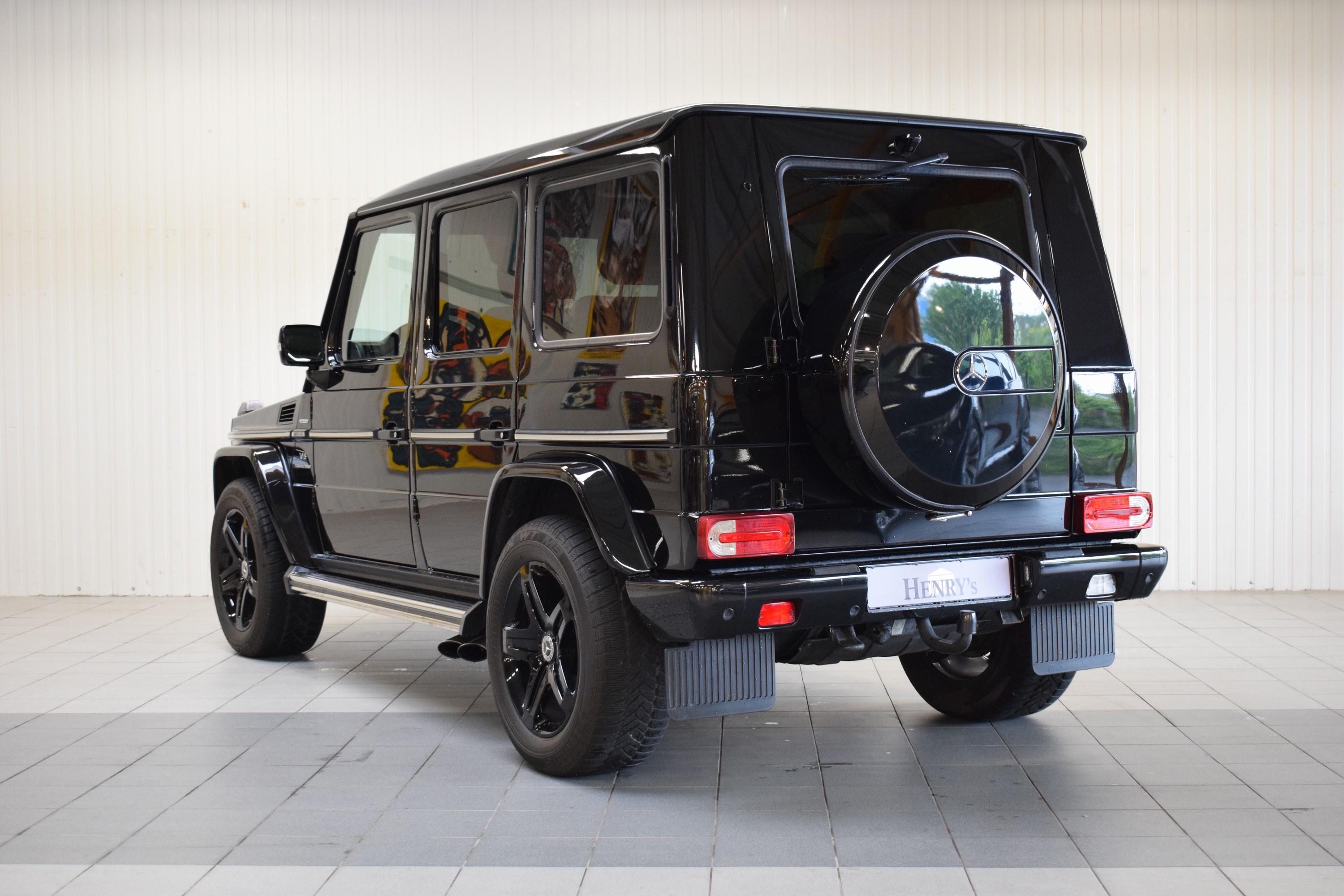 Detail c: Mercedes-Benz G55 AMG 4-Matic, EZ 2008, Laufleistung 129.019 km, 372 kW/507 PS, V8 Kompressor , Automatikgetriebe, Farbe: schwarz, Leder, ...