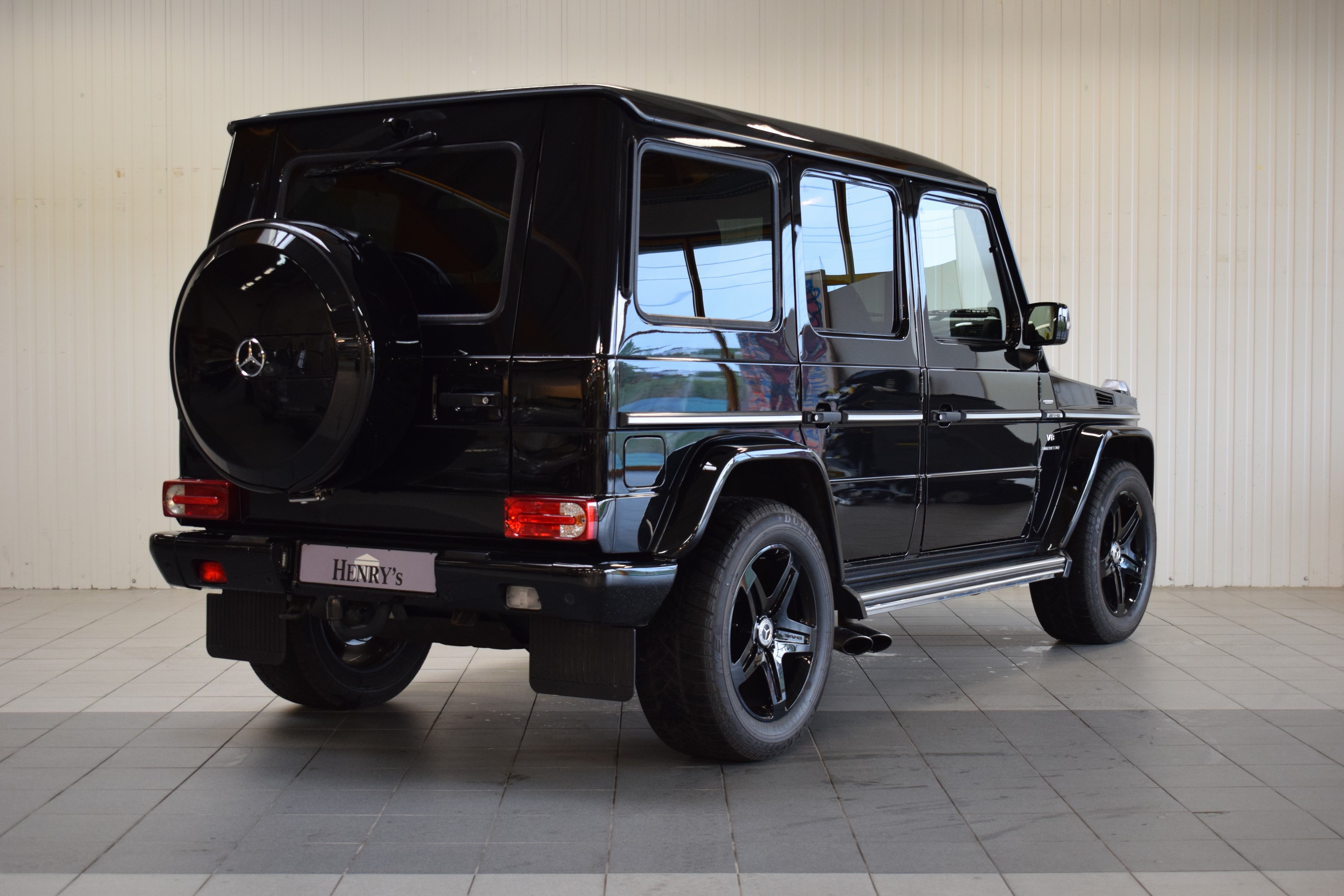 Detail e: Mercedes-Benz G55 AMG 4-Matic, EZ 2008, Laufleistung 129.019 km, 372 kW/507 PS, V8 Kompressor , Automatikgetriebe, Farbe: schwarz, Leder, ...