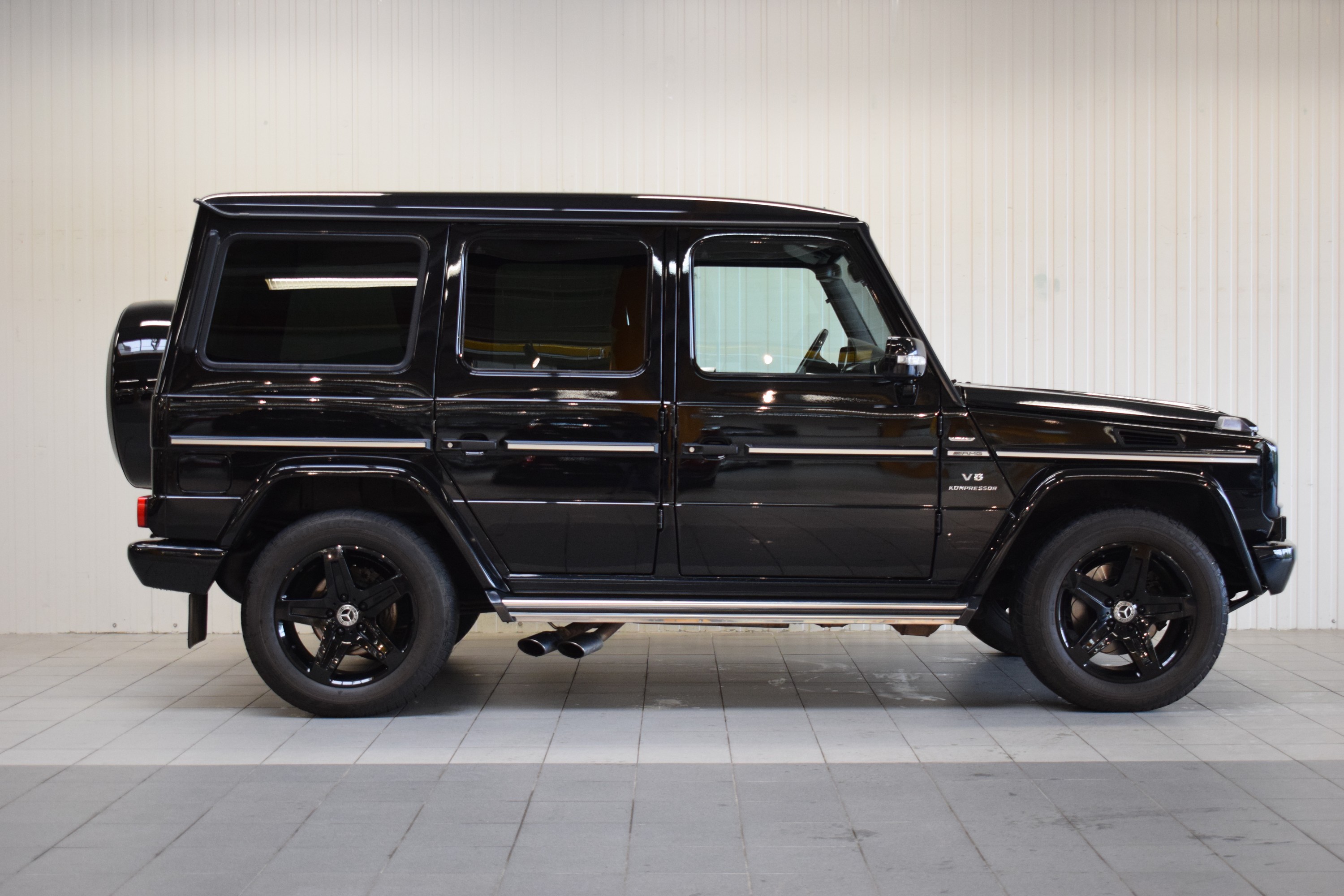 Detail g: Mercedes-Benz G55 AMG 4-Matic, EZ 2008, Laufleistung 129.019 km, 372 kW/507 PS, V8 Kompressor , Automatikgetriebe, Farbe: schwarz, Leder, ...