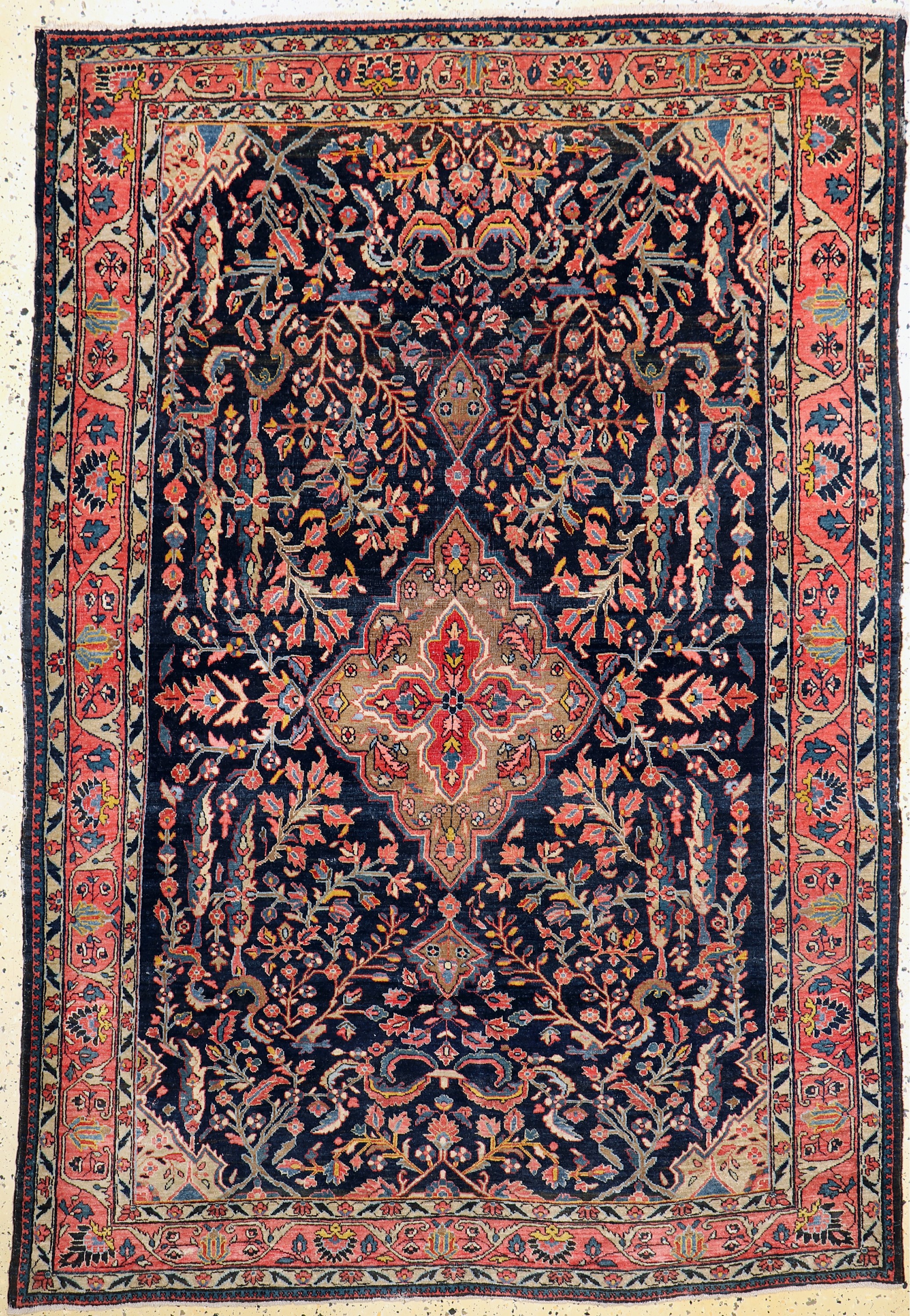 Sarogh Antiker, Persien, um 1900, Wolle aufBaumwolle, ca. 198 x 137 cm, EHZ: 3