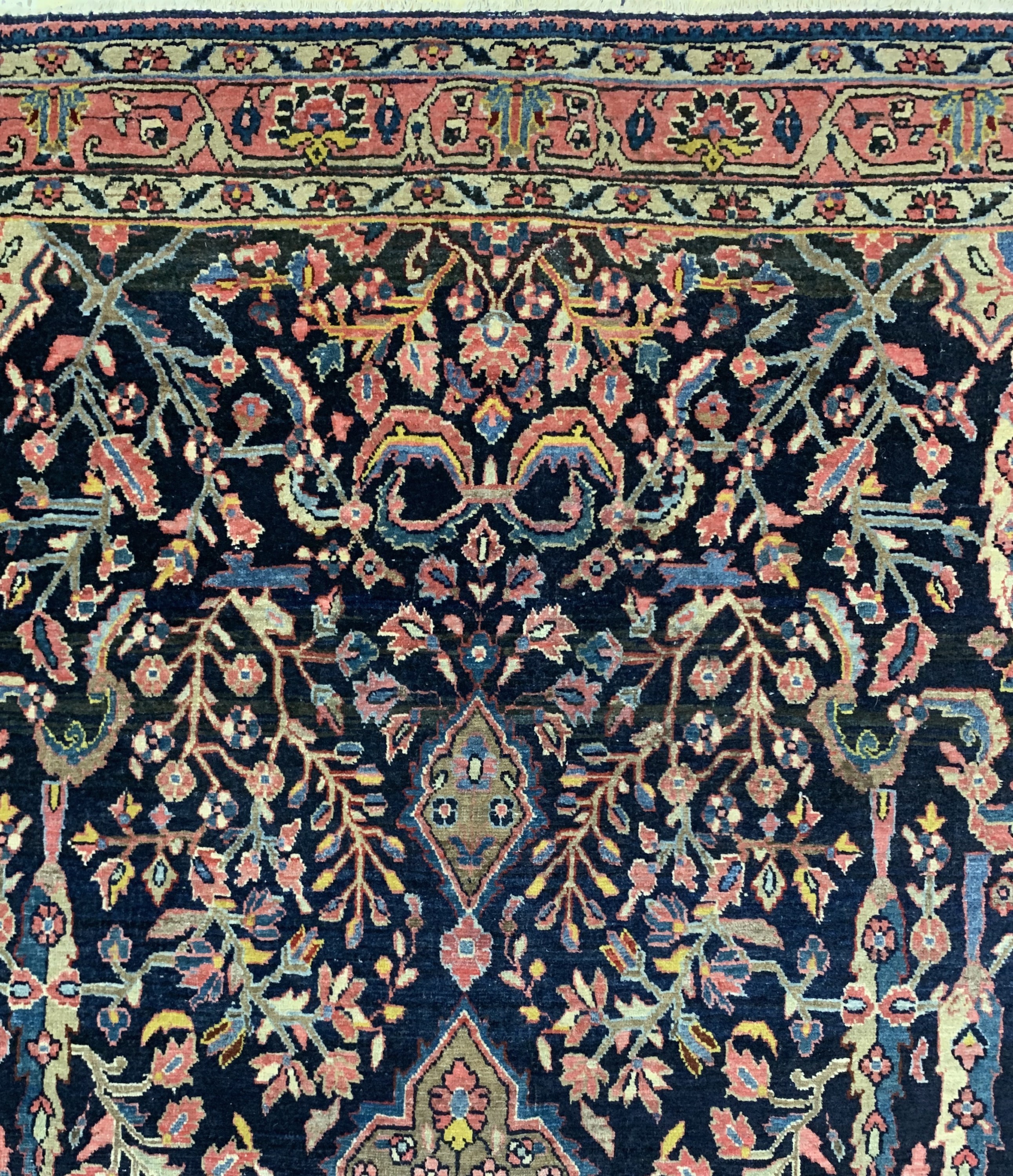 Detail c: Sarogh Antiker, Persien, um 1900, Wolle aufBaumwolle, ca. 198 x 137 cm, EHZ: 3