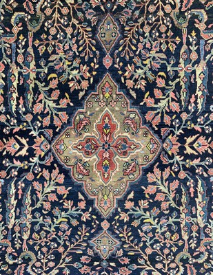 26783219b - Saruk Antique, Persia, around 1900, wool on cotton, approx. 198 x 137 cm, condition: 3. Rugs, Carpets & Flatweaves