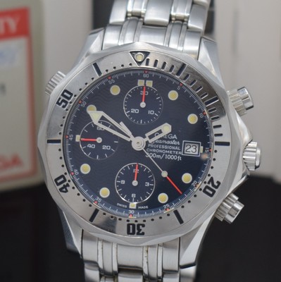 26783401a - OMEGA Seamaster Professional Chronometer Armbandchronograph in Stahl Referenz 25988000