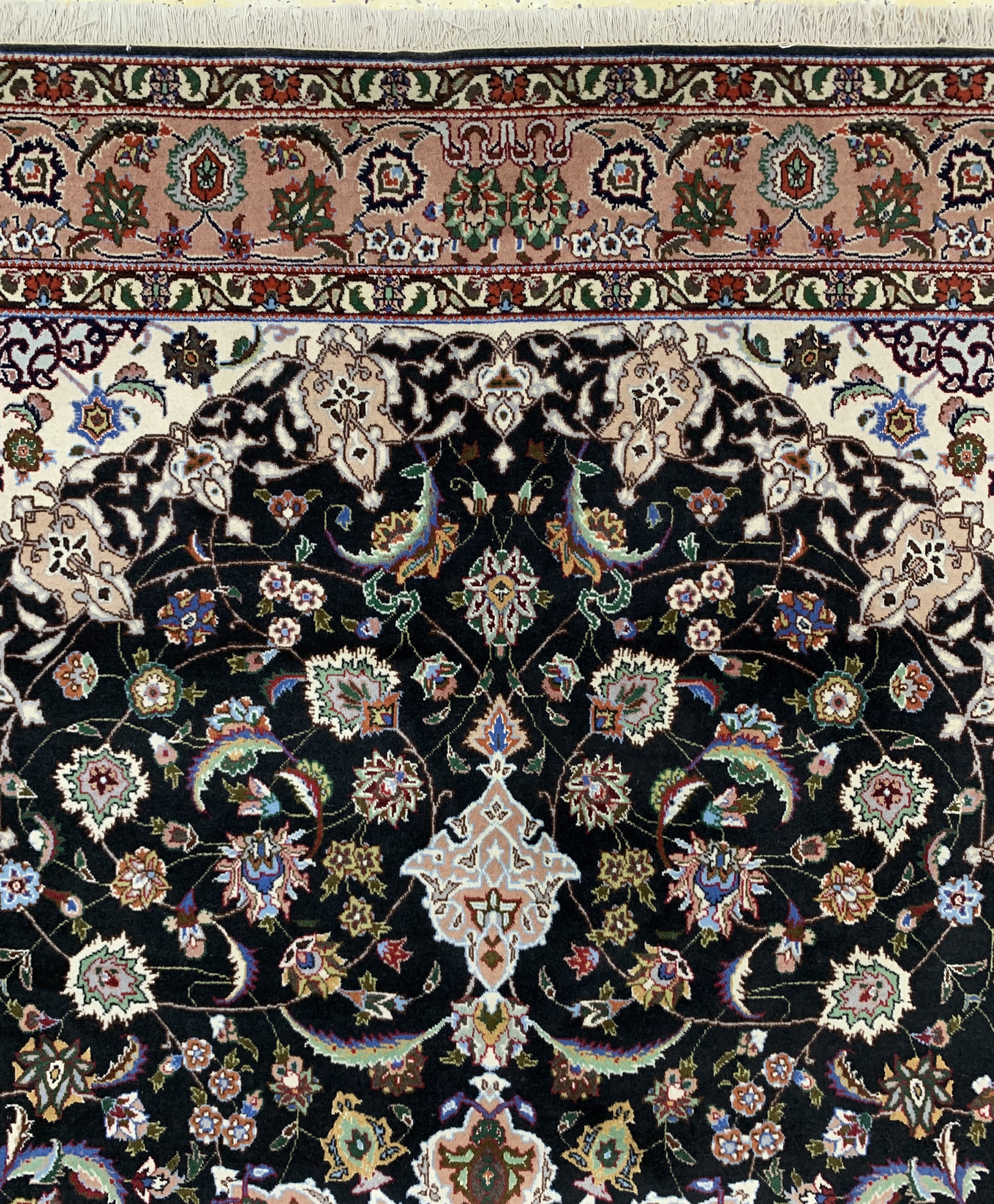 Detail c: Täbriz(40 Raj), Persien, Ende 20.Jhd, Wollemit Seide, ca. 295 x 200 cm, EHZ: 2