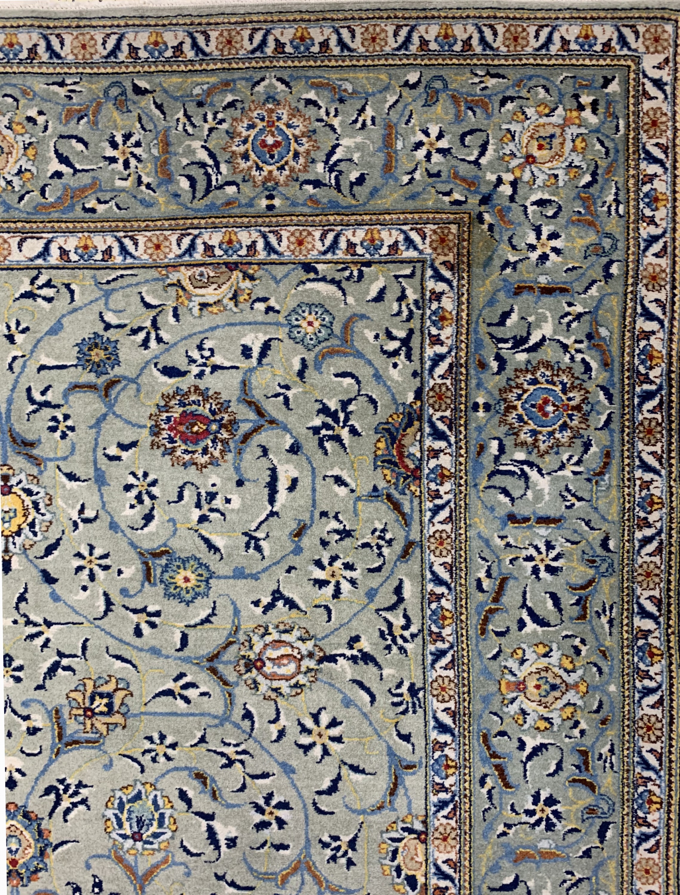 Detail c: Keschan Kork, Persien, Mitte 20.Jhd, Korkwolle auf Baumwolle, ca. 210 x 137 cm, EHZ: 2