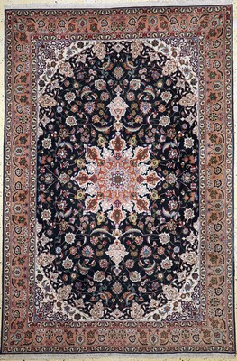 Image 26783735 - Tabriz(40 Raj), Persia, end of 20th century, wool with silk, approx. 295 x 200 cm, condition: 2. Rugs, Carpets & Flatweaves