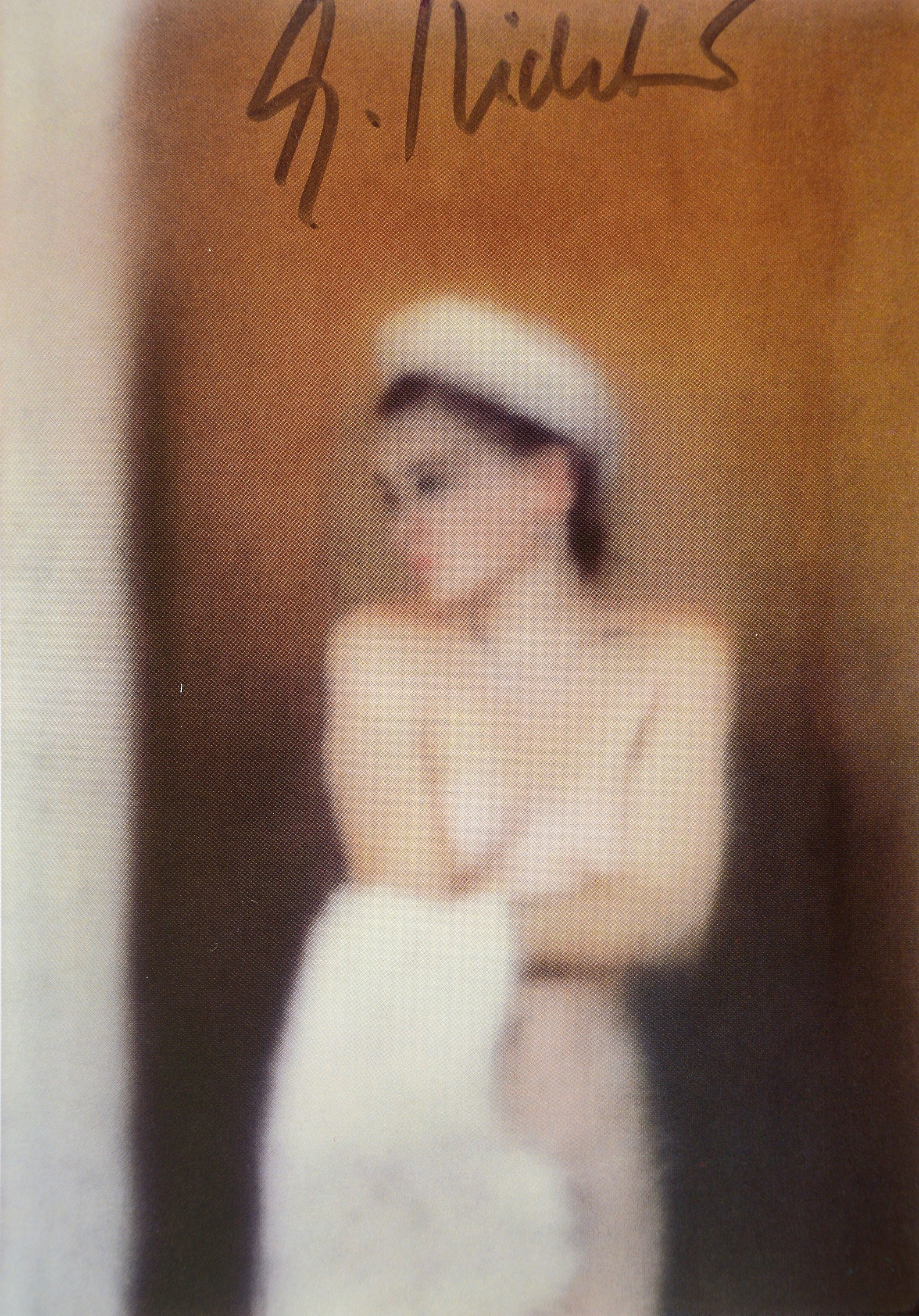 Gerhard Richter, geb. 1932, kleine Badende, Postkartenmultiple, Farboffset, handsign., ca. 15x10cm