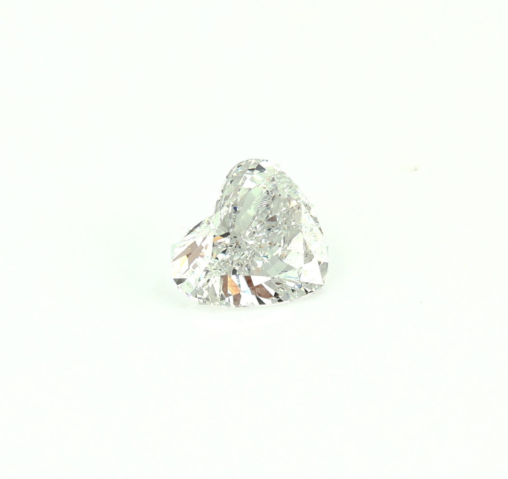 Loser Diamant in Herzform 0.49 ct Weiß/si