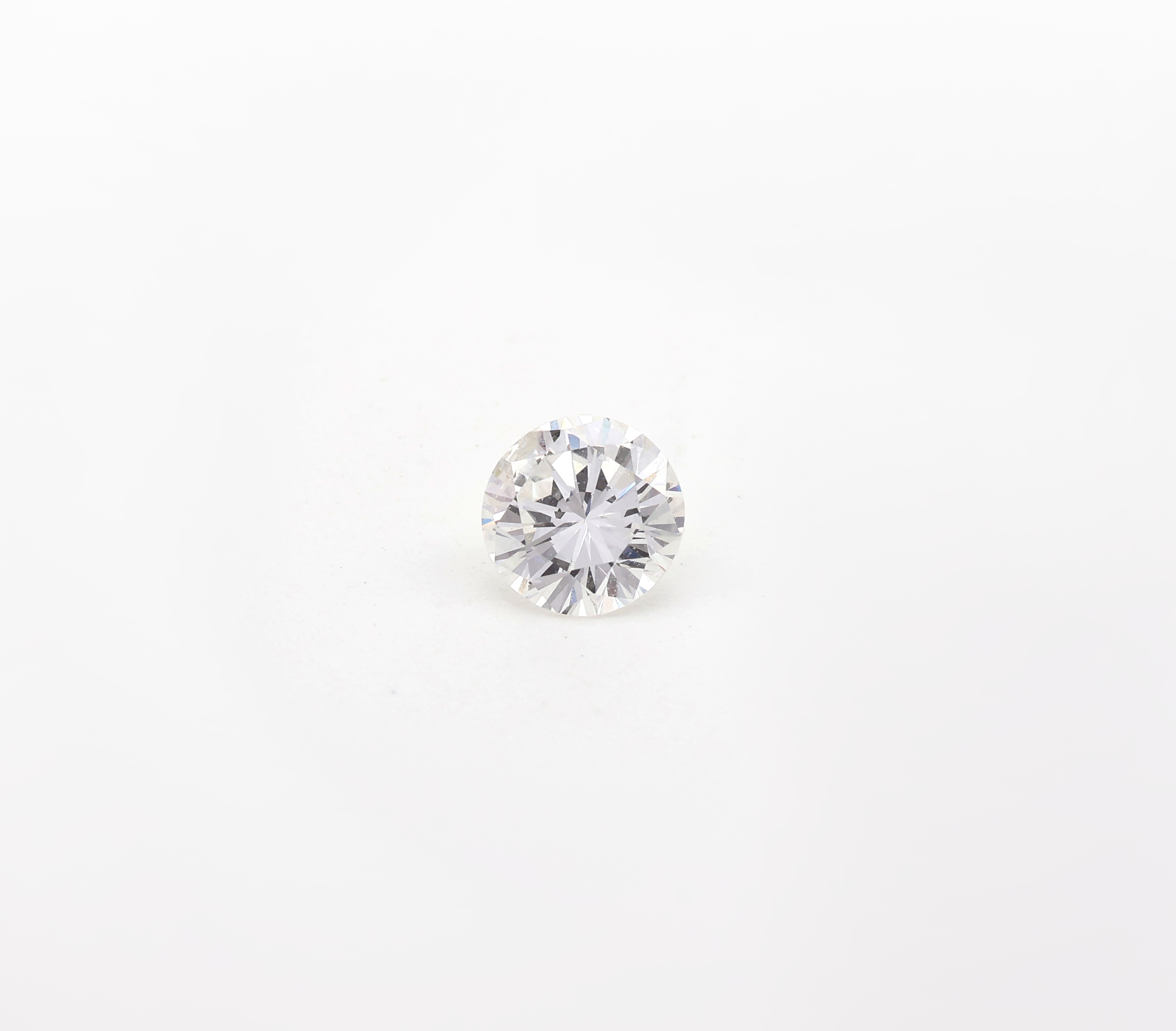 Loser Brillant 0.48 ct Weiß/si