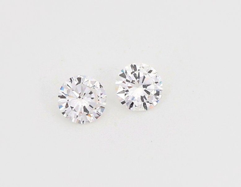 Detail a: Lot Lose Diamanten zus. ca. 5.35 ct Weiss-l.get.Weiss/si-p 1, überwiegend Brillanten