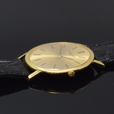 26785119b - VACHERON & CONSTANTIN flache elegante Armbanduhr Referenz 6351 in GG 750/000