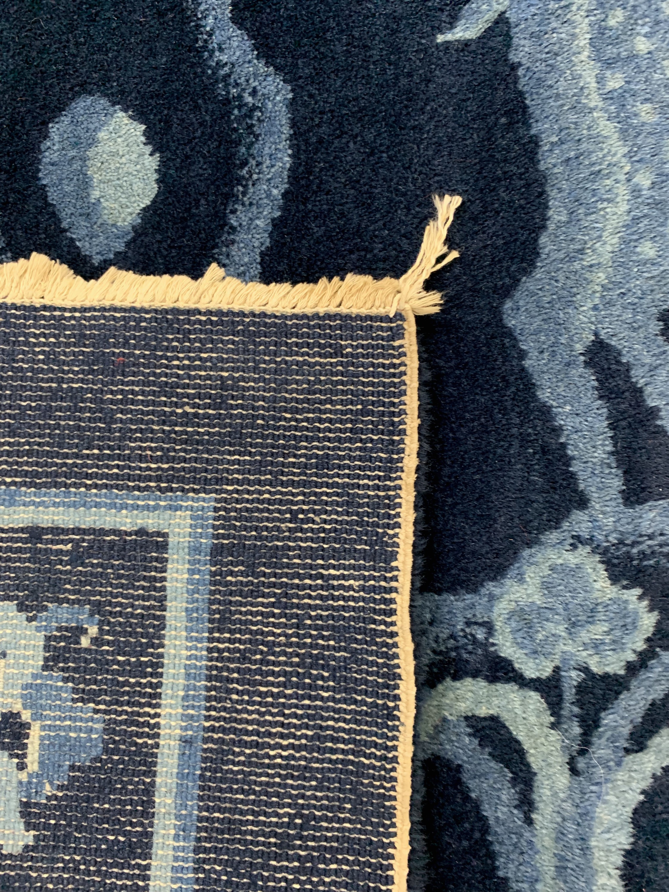 Detail f: Pao Tow alt, China, um 1930, Wolle auf Baumwolle, ca. 190 x 190 cm, EHZ: 1-2