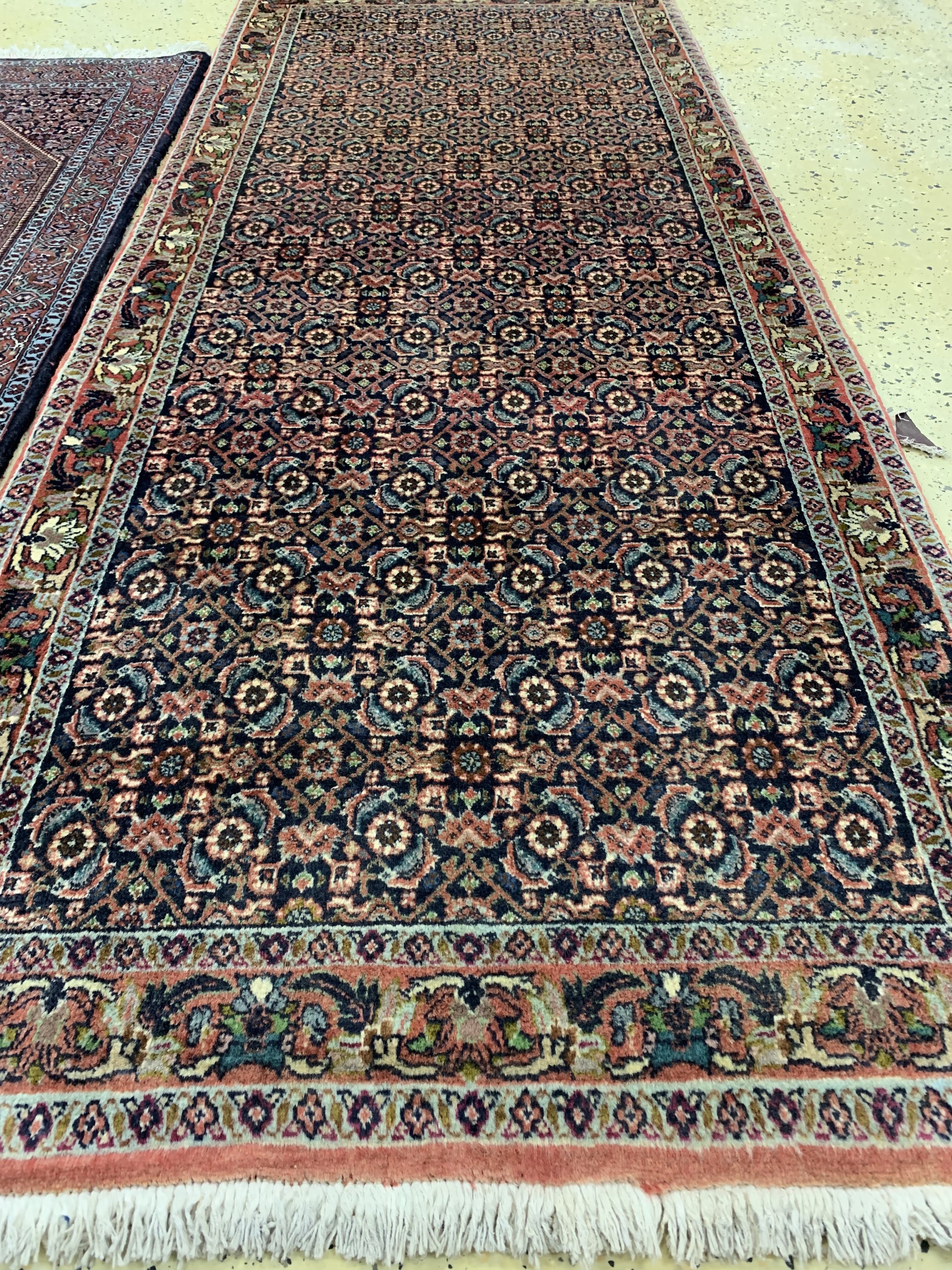 Detail b: 2 Lots Bidjar Kork, Persien, Ende 20.Jhd, Korkwolle, ca. 203 x 82 cm & ca. 137 x 71 cm, EHZ: 2(verblaßt).