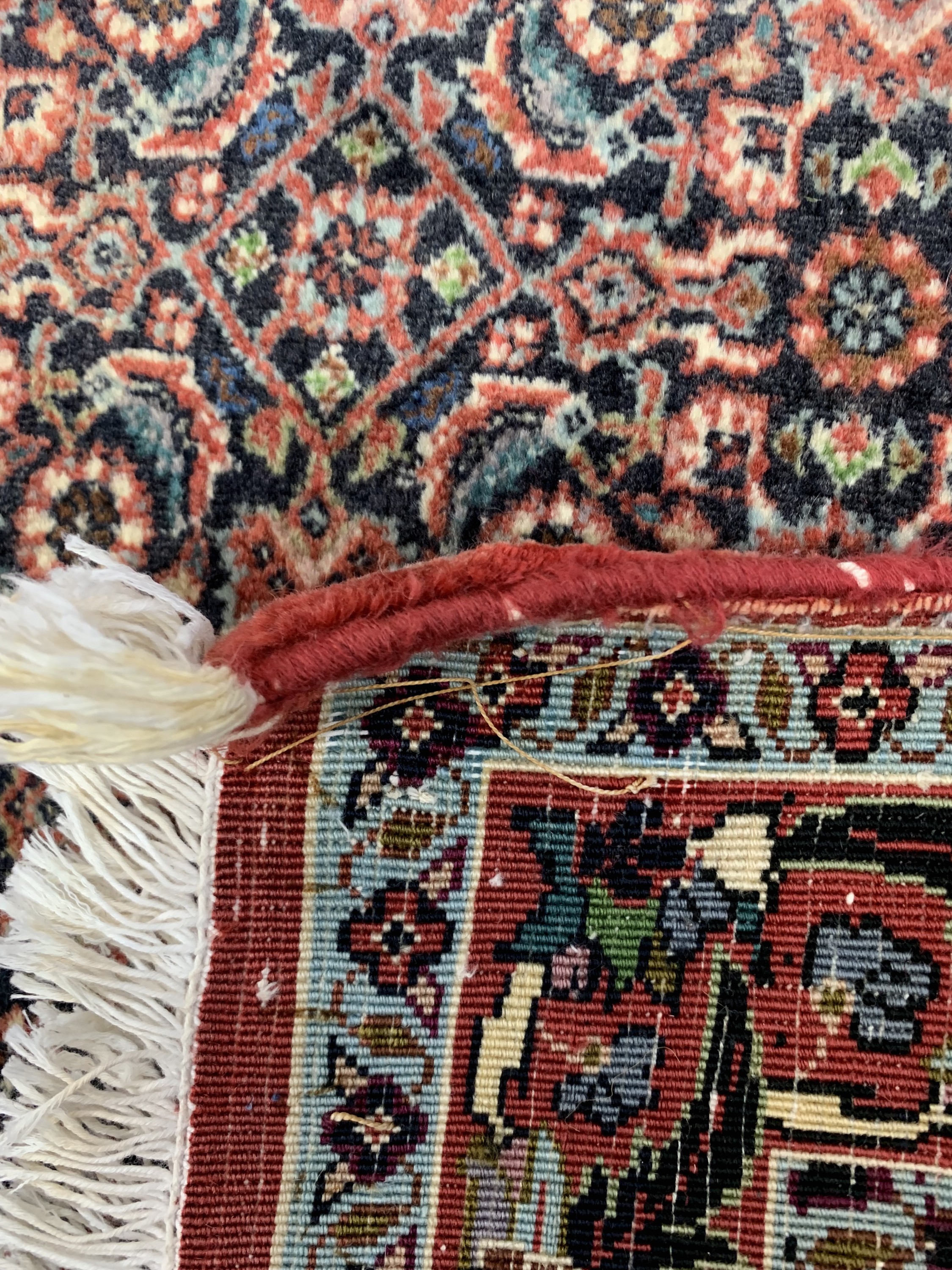 Detail c: 2 Lots Bidjar Kork, Persien, Ende 20.Jhd, Korkwolle, ca. 203 x 82 cm & ca. 137 x 71 cm, EHZ: 2(verblaßt).