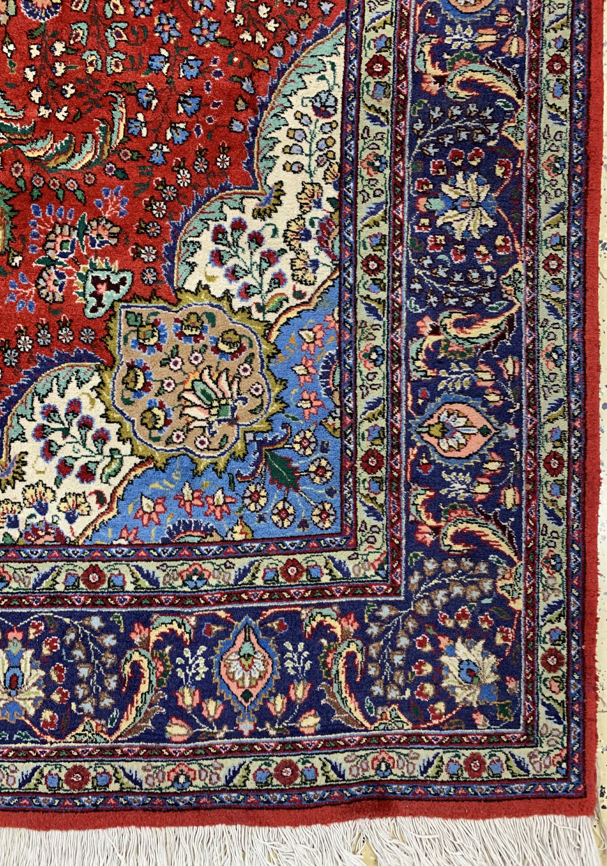 Detail a: Täbriz(40 Raj), Persien, Mitte 20.Jhd, Wolle auf Baumwolle, ca. 313 x 203 cm, EHZ: 2