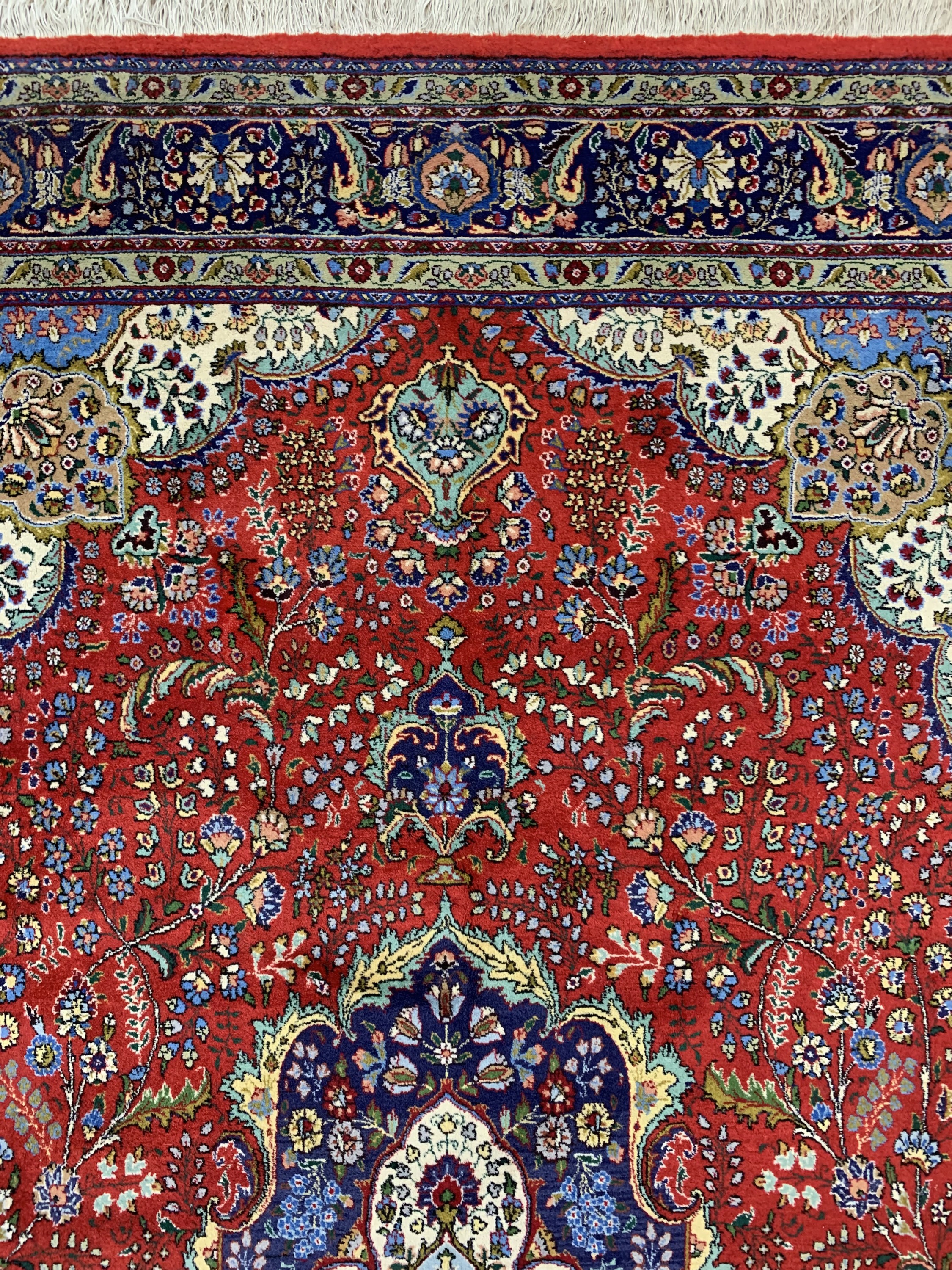 Detail c: Täbriz(40 Raj), Persien, Mitte 20.Jhd, Wolle auf Baumwolle, ca. 313 x 203 cm, EHZ: 2
