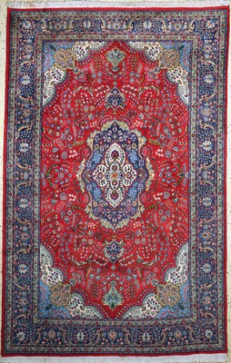 Image 26786383 - Tabriz (40 Raj), Persia, mid-20th century, wool on cotton, approx. 313 x 203 cm, condition: 2. Rugs, Carpets & Flatweaves