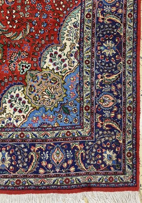 26786383a - Tabriz (40 Raj), Persia, mid-20th century, wool on cotton, approx. 313 x 203 cm, condition: 2. Rugs, Carpets & Flatweaves