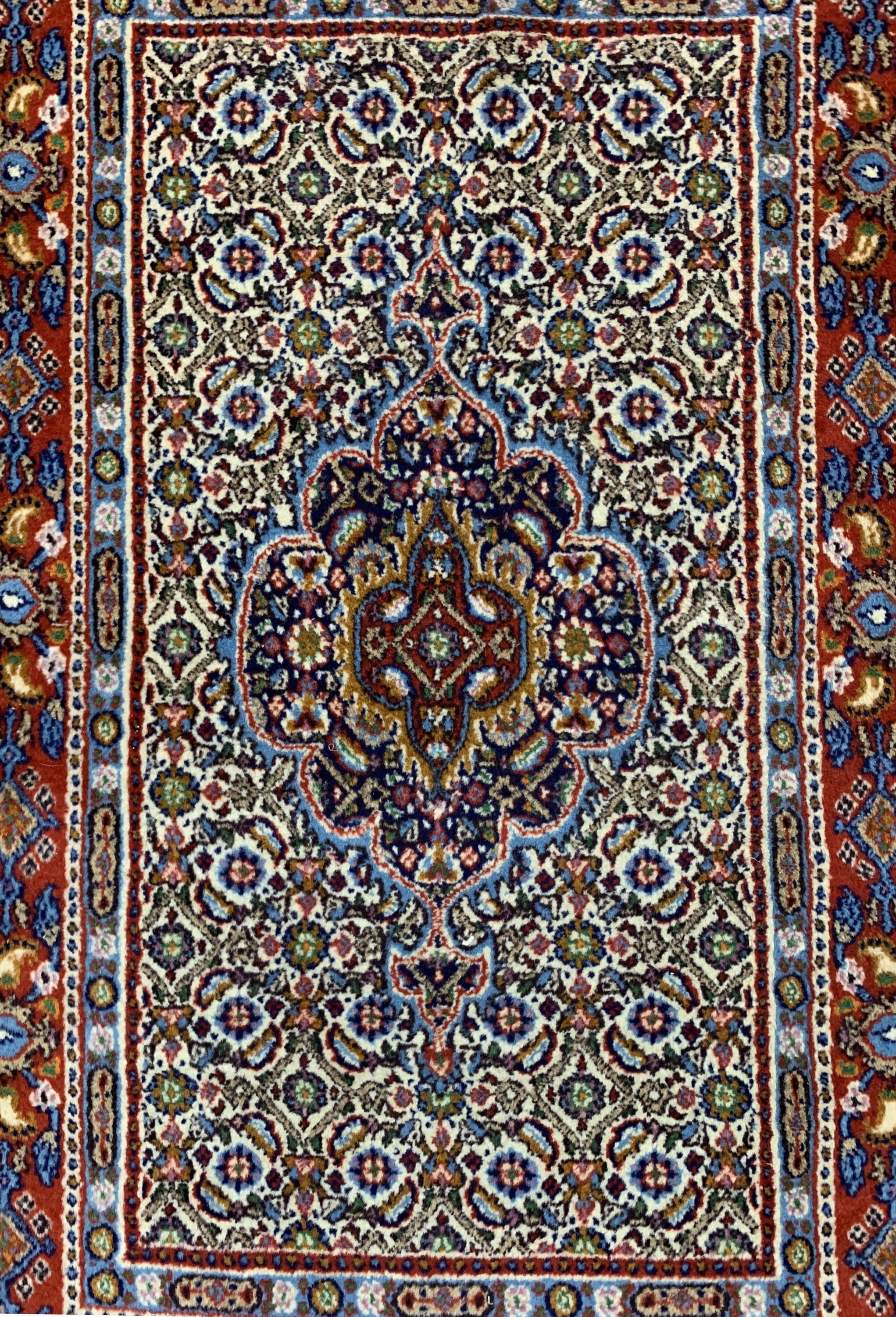 Detail a: 3 Lots Mud & Senneh, Persien, Ende 20.Jhd, Wolle auf Baumwolle, ca. 119 x 78 cm, EHZ: 2