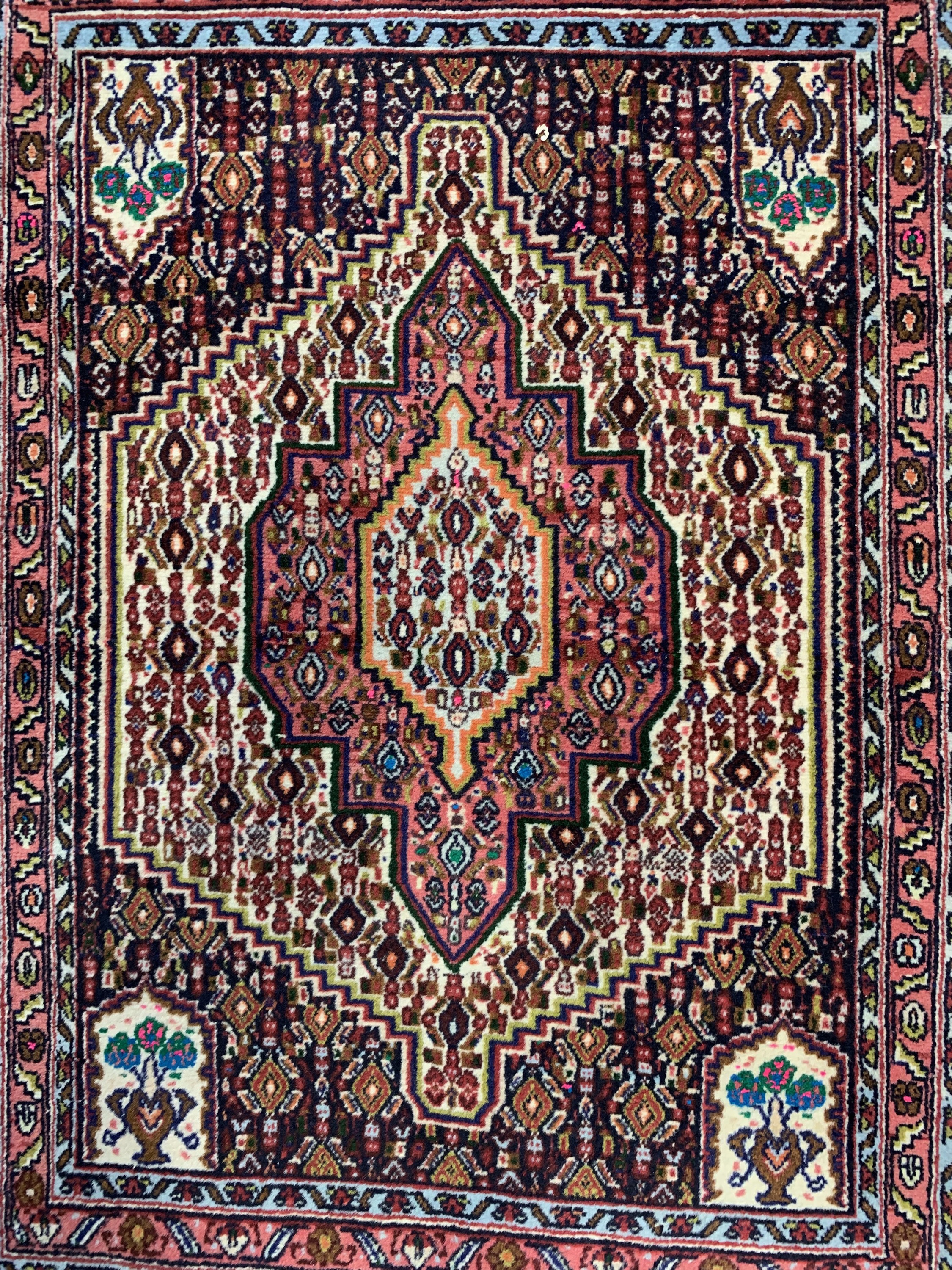 Detail e: 3 Lots Mud & Senneh, Persien, Ende 20.Jhd, Wolle auf Baumwolle, ca. 119 x 78 cm, EHZ: 2