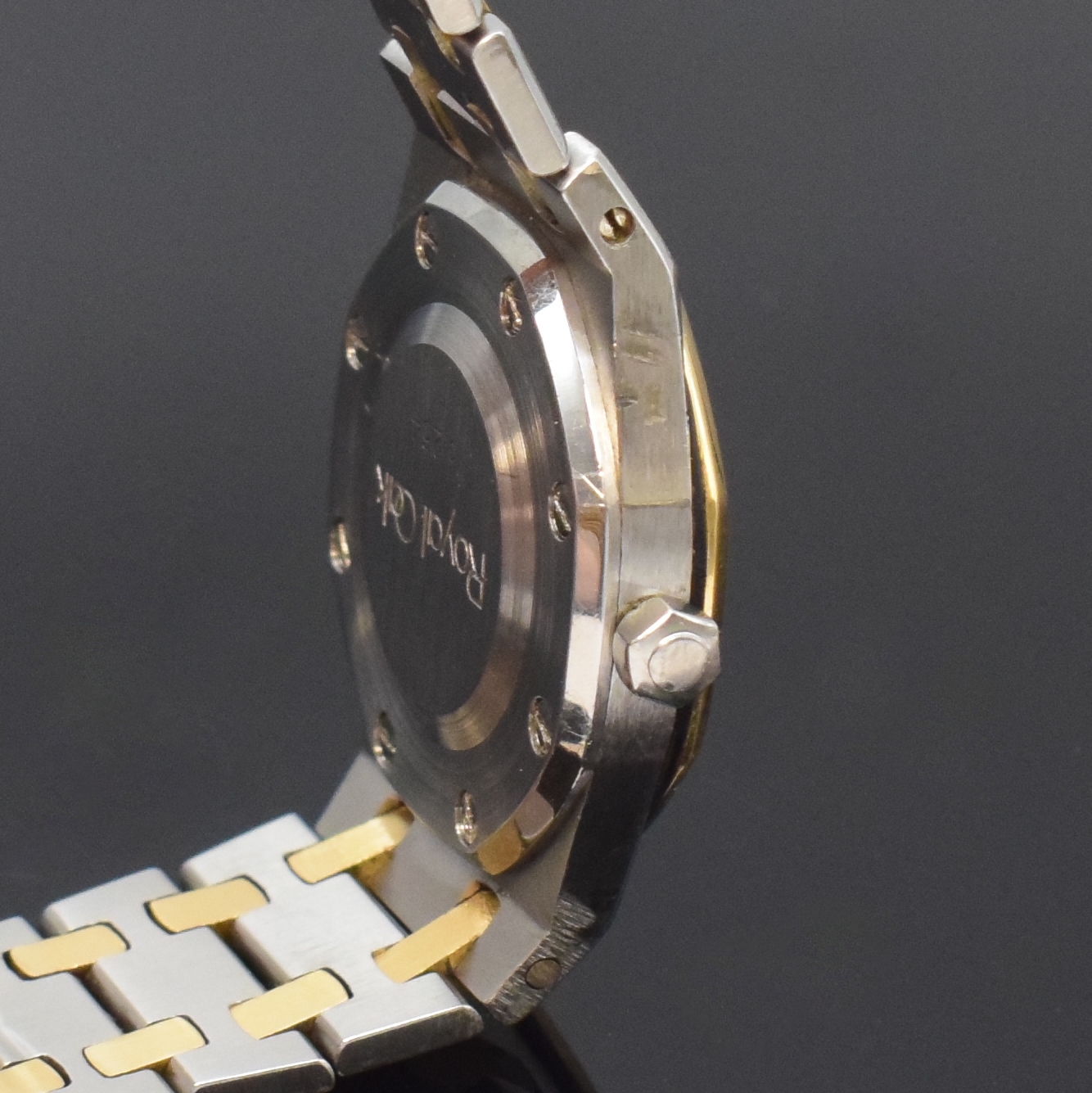 Detail c: AUDEMARS PIGUET seltene Armbanduhr Modell Royal Oak Referenz 8638SA, Automatik, B- Serie, Schweiz um 1980, Edelstahl/Gold kombiniert inkl. ...