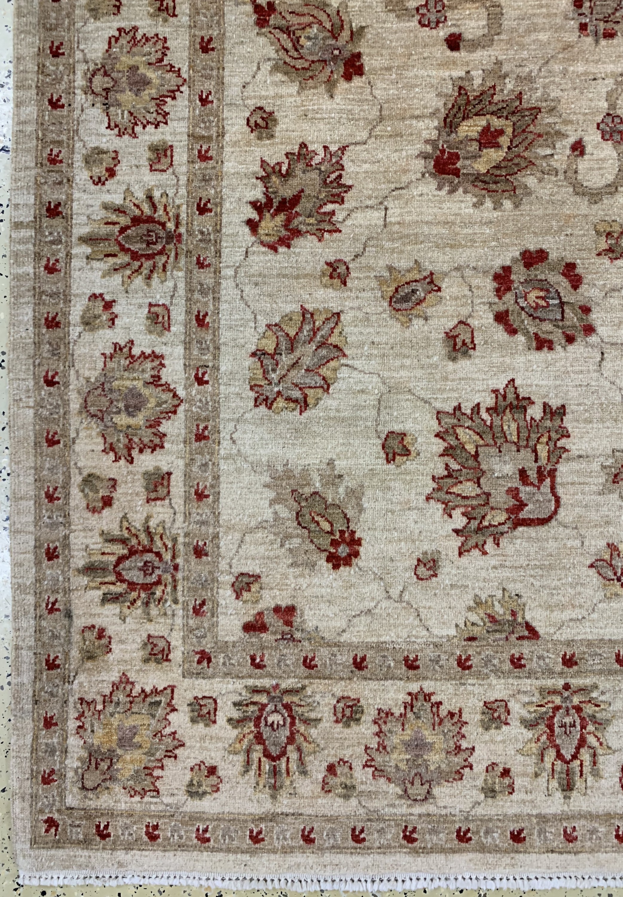 Detail b: Sigler, Pakistan, Ende 20.Jhd, Wolle auf Baumwolle, ca. 245 x 185 cm, EHZ: 2