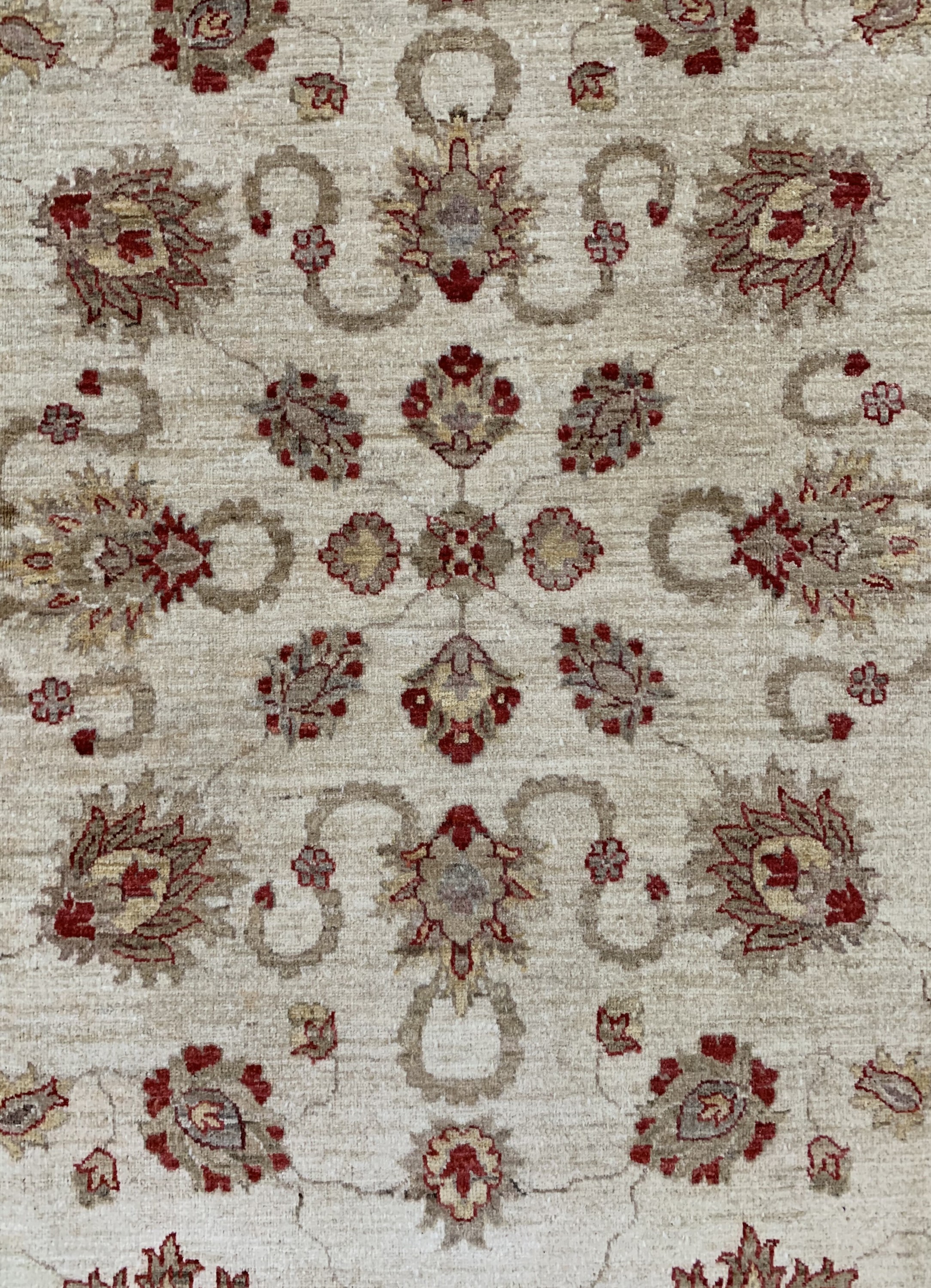 Detail c: Sigler, Pakistan, Ende 20.Jhd, Wolle auf Baumwolle, ca. 245 x 185 cm, EHZ: 2