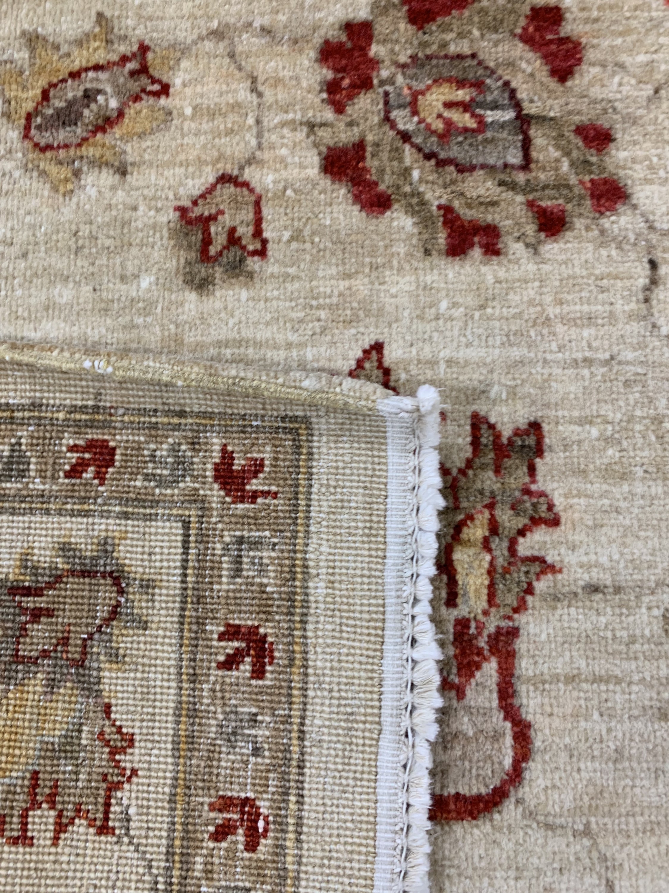 Detail g: Sigler, Pakistan, Ende 20.Jhd, Wolle auf Baumwolle, ca. 245 x 185 cm, EHZ: 2