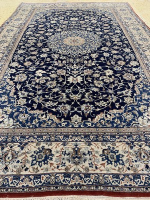 26786405d - Nain Tudeschk antique, Persia, around 1900, corkwool on cotton, approx. 248 x 158 cm, condition: 3. Rugs, Carpets & Flatweaves