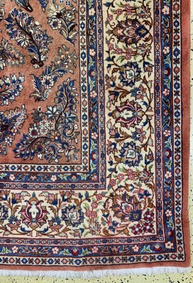 26786408a - Saruk fine, Persia, end of 20th century, wool on cotton, approx. 324 x 243 cm, faded colors,condition: 2. Rugs, Carpets & Flatweaves