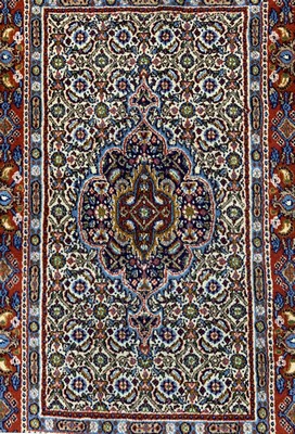 26786409a - 3 lots Moud & Senneh, Persia, end of 20th century, wool on cotton, approx. 119 x 78 cm, condition: 2. Rugs, Carpets & Flatweaves