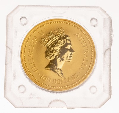 26786493a - Gold coin 100 Dollar Australia