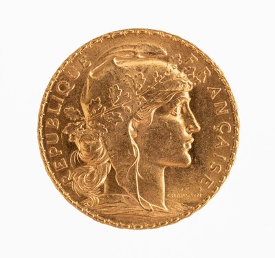 Image 26786503 - Goldmünze, 20 Francs, Frankreich, 1913