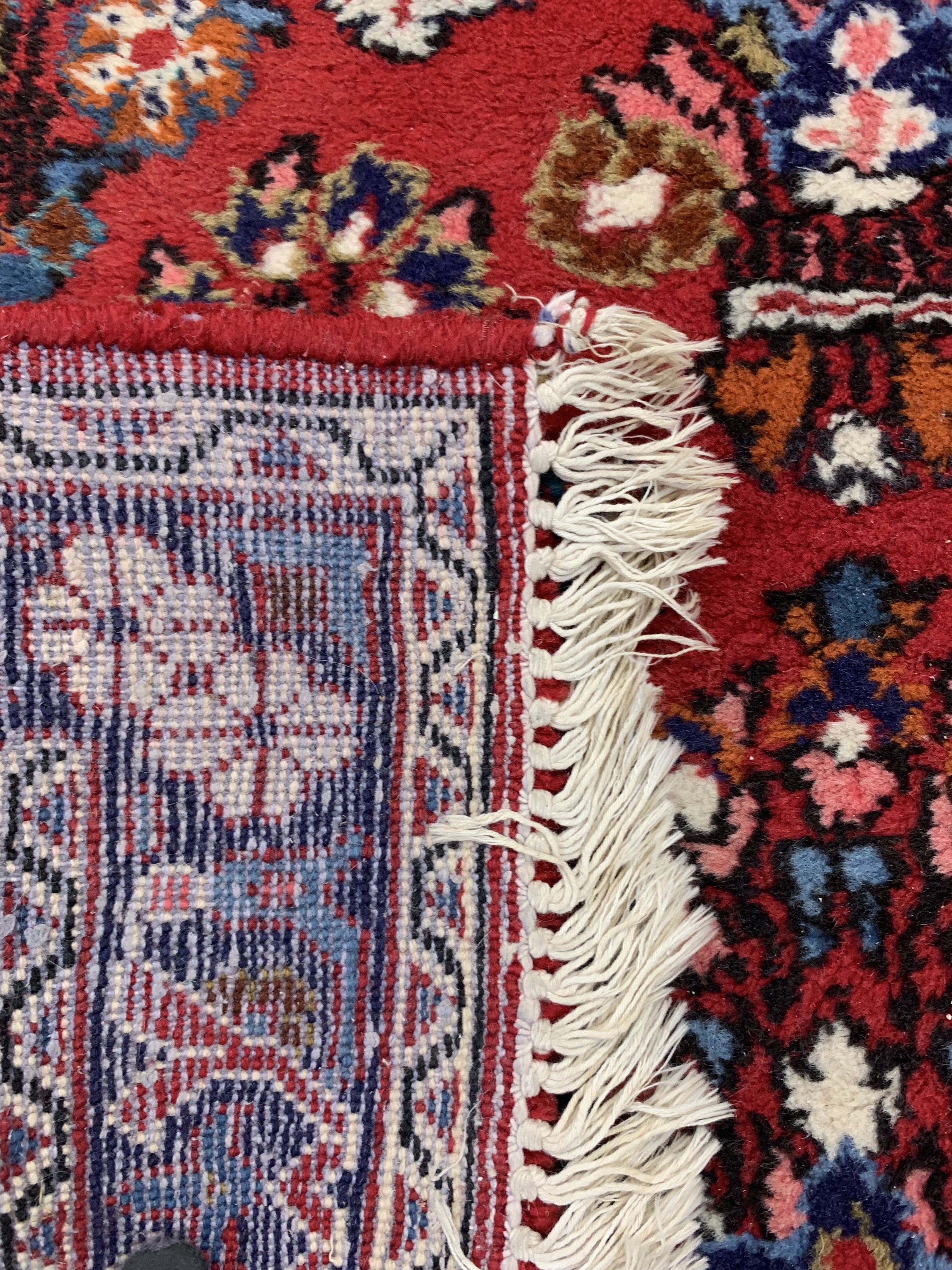 Detail d: 1 paar Hamadan, Persien, Mitte 20.Jhd, Wolle auf Baumwolle, ca. 150 x 100 cm, EHZ: 2-3