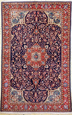 Image 26786744 - Saruk#"Ghiasabad#"fine, Persia, mid-20th century, corkwool on cotton, approx. 205 x 132cm, condition: 2. Rugs, Carpets & Flatweaves